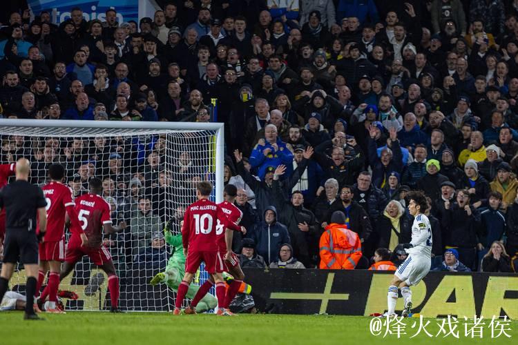 半场进球大战 利兹联逼平利物浦